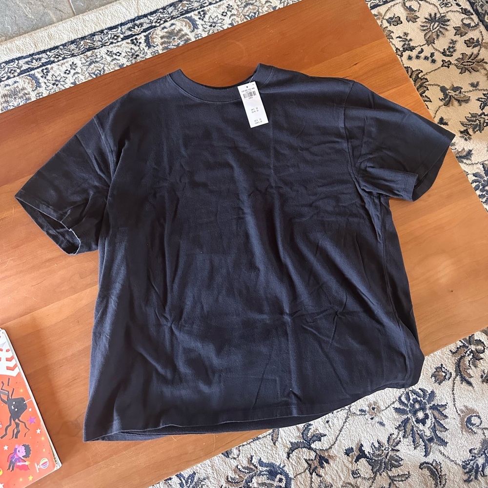 NWT Abercrombie Easy Tee Black